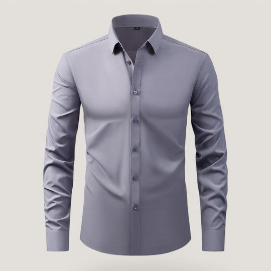 Miesten Slim-Fit Kauluspaita Elastinen Materiaali 7