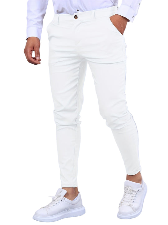Miesten Slim Fit -housut Moderni Muotoilu 0