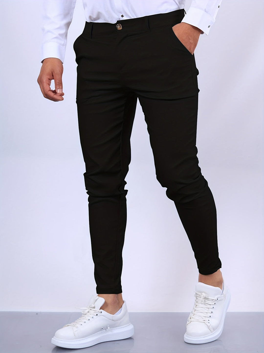 Miesten Slim Fit -housut Moderni Muotoilu 3