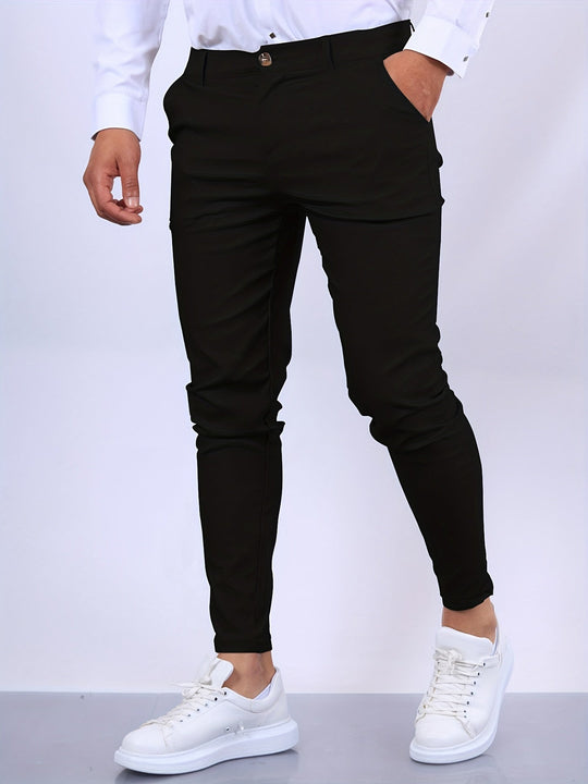 Miesten Slim Fit -housut Moderni Muotoilu 3