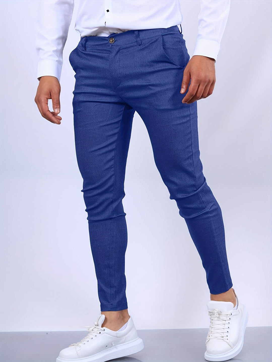 Miesten Slim Fit -housut Moderni Muotoilu 4