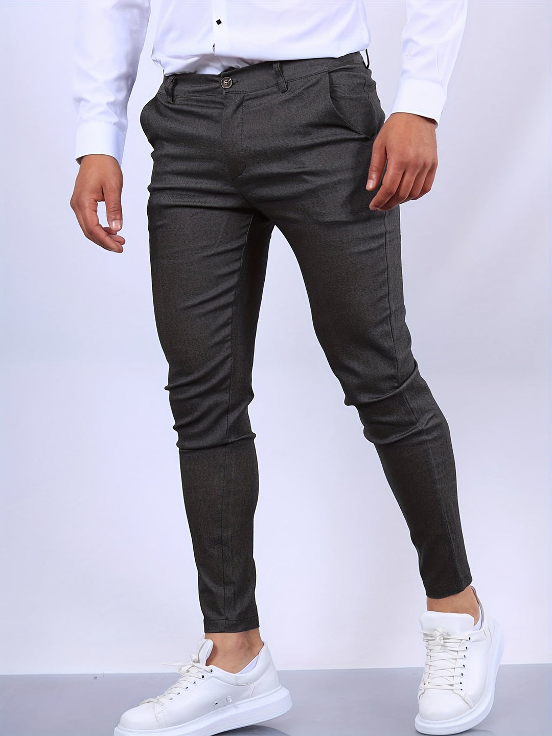 Miesten Slim Fit -housut Moderni Muotoilu 5
