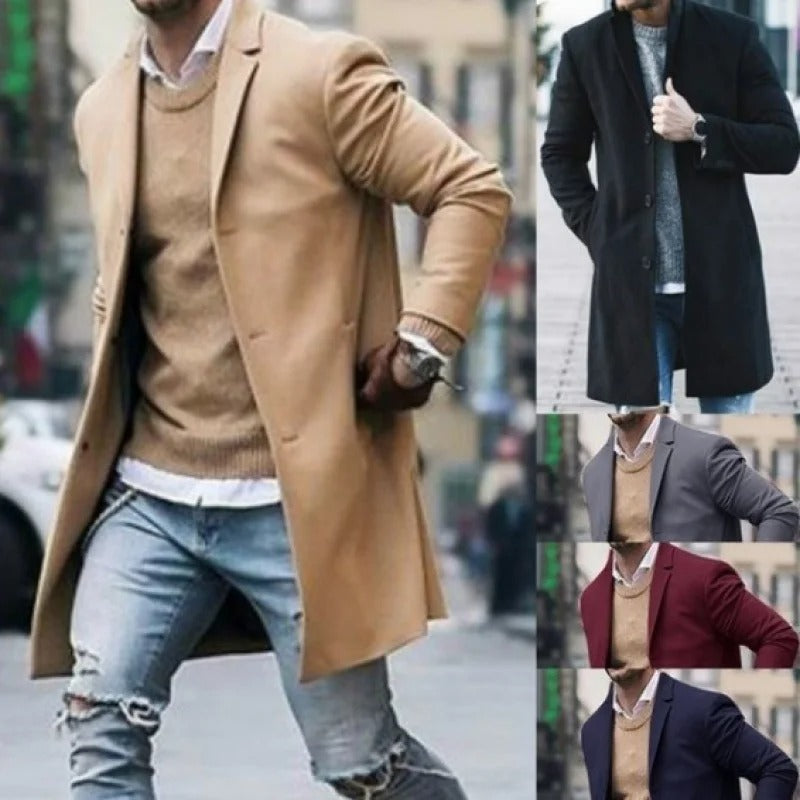 Miesten Slim Fit Villa Tuulenpitävä Takki 5