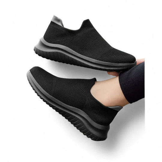 Naisten sneakers, laaja varvasosa, kestävä päällinen