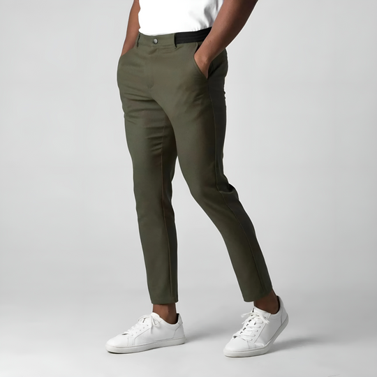 Miesten Stretch Chino-housut Moderni Muotoilu 4
