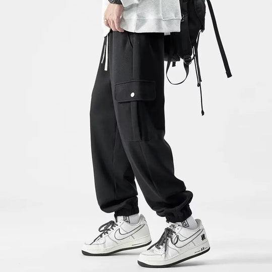Miesten Sweatpants Mukava Puuvillasekoite 4