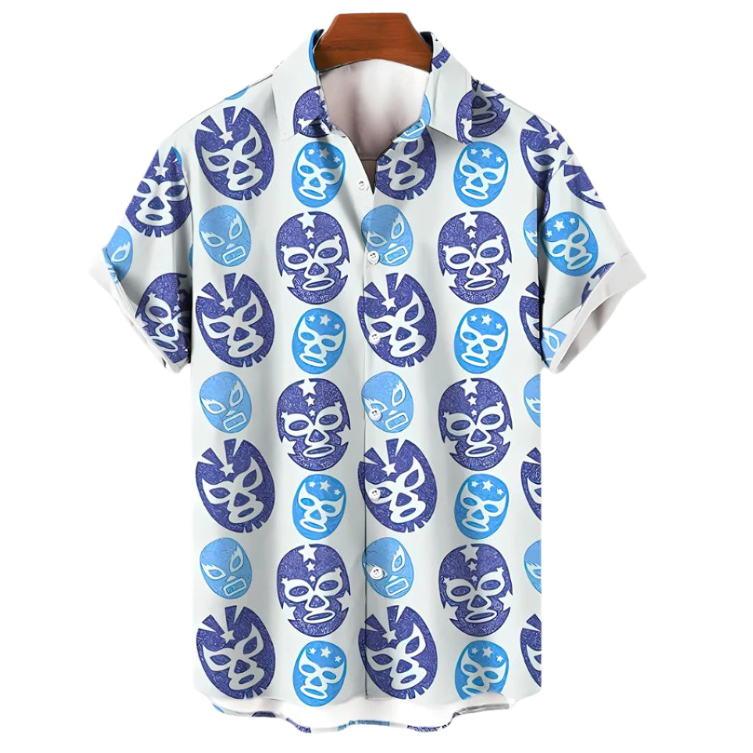 Miesten T-paidat Rento Luchador Printti 0