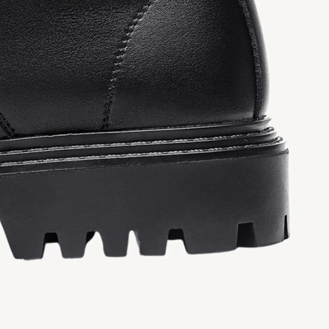 Miesten Taistelusaappaat Musta Kestävä ja Mukava 5