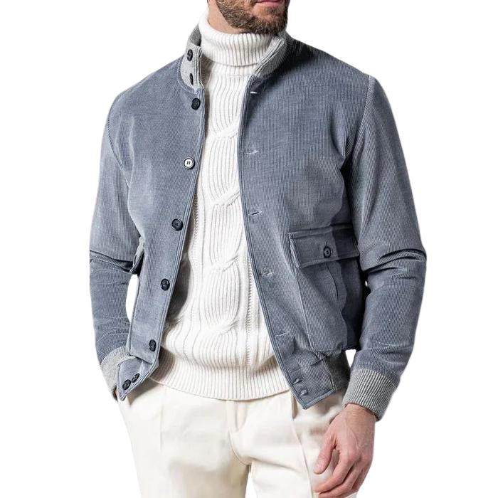 Miesten Takki Moderni Leikkaus Sametti 0