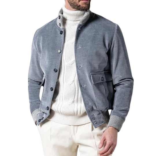 Miesten Takki Moderni Leikkaus Sametti 0