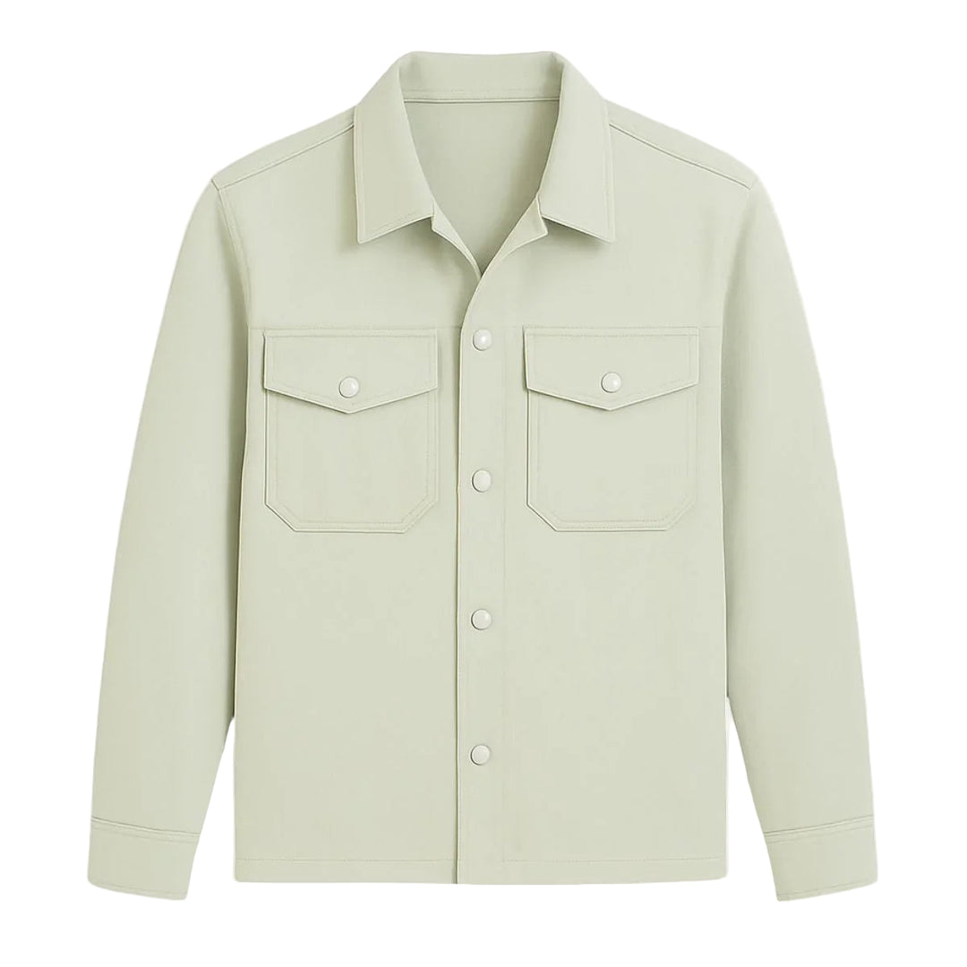 Miesten Takki Modernilla Tyylillä Kevyt Paitatakki 0