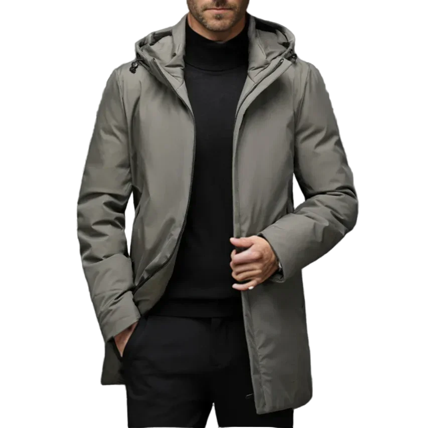 Miesten Talviparka Takki Tuulenpitävä 0