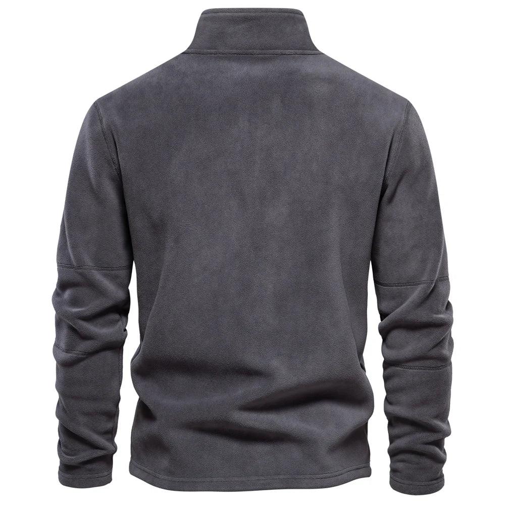 Miesten Talvitakki Fleece Pullover Vetoketjukiinnityksellä 2