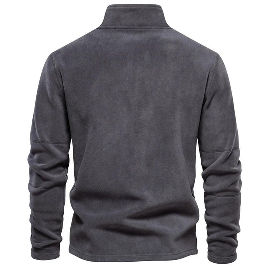 Miesten Talvitakki Fleece Pullover Vetoketjukiinnityksellä 2