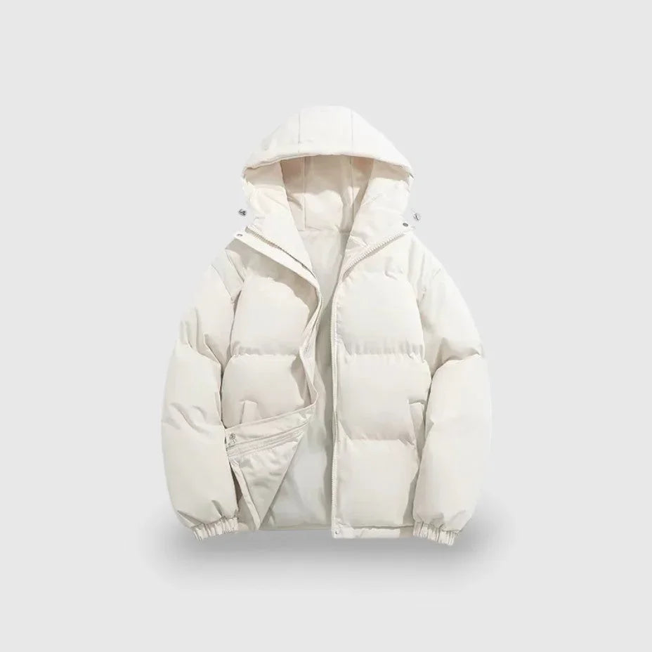 Miesten Talvitakki Moderni Puffer Parka Ulkoilutakki 4