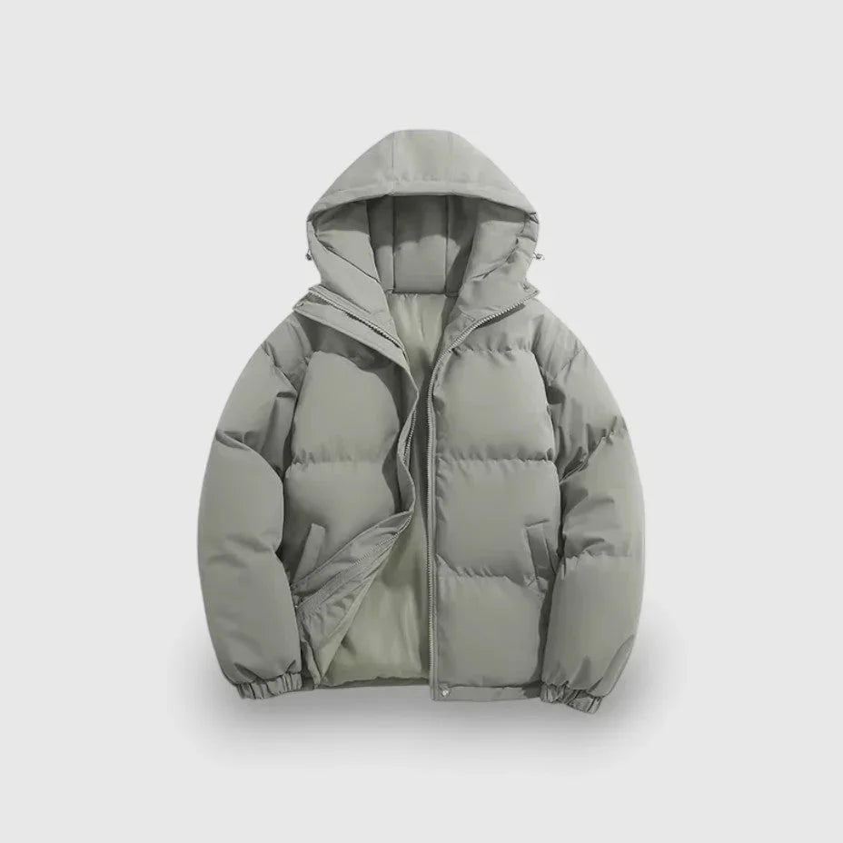 Miesten Talvitakki Moderni Puffer Parka Ulkoilutakki 5