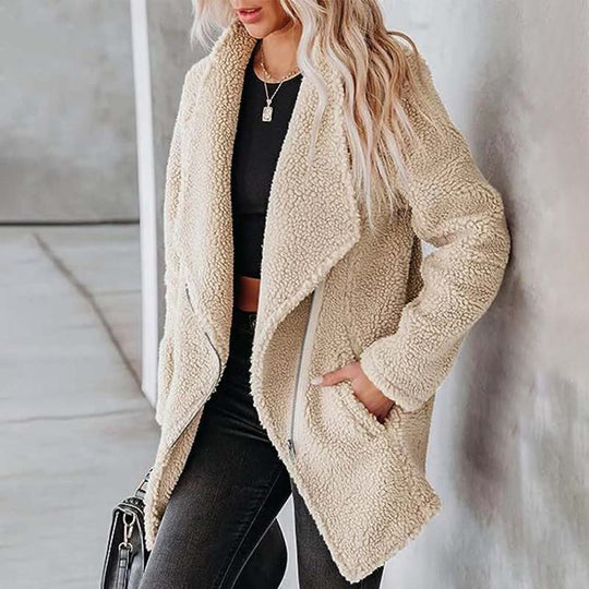 Miesten Talvitakki Monipuolisella Muotoilulla Kääntyvällä Kauluksella 3