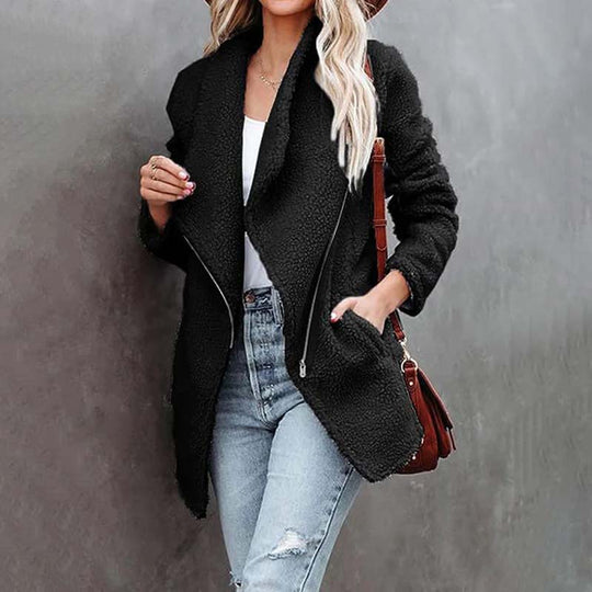 Miesten Talvitakki Monipuolisella Muotoilulla Kääntyvällä Kauluksella 9