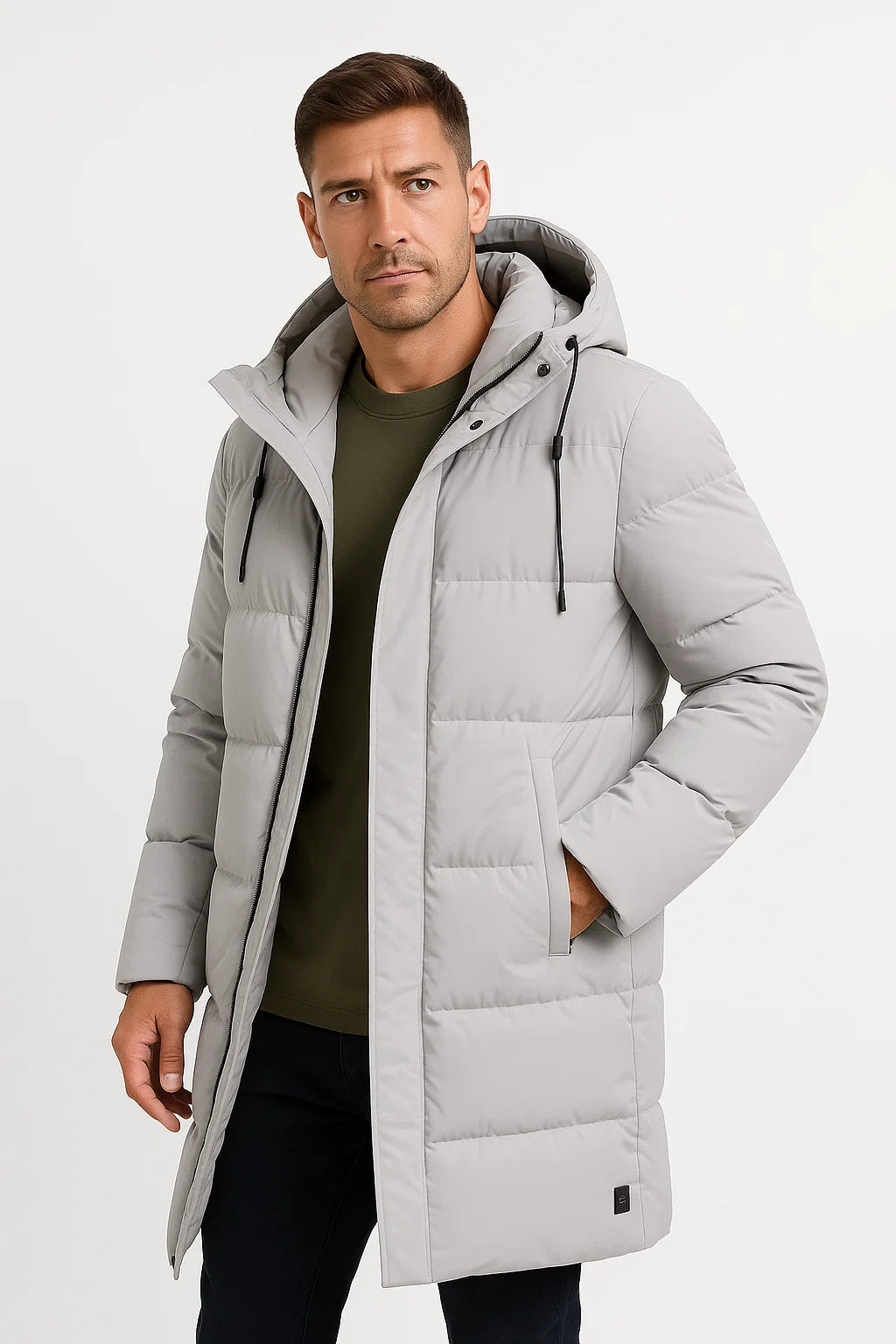 Miesten Talvitakki Vedenpitävä Puffer 1