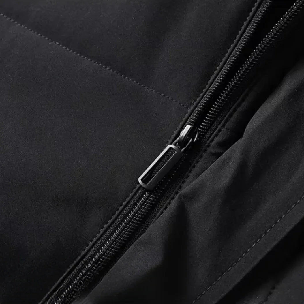 Miesten Talvitakki Vedenpitävällä Fleecevuorella 8