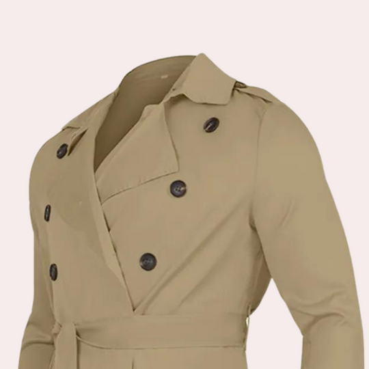 Miesten Trenchcoat Rentoa Tyyliä 4