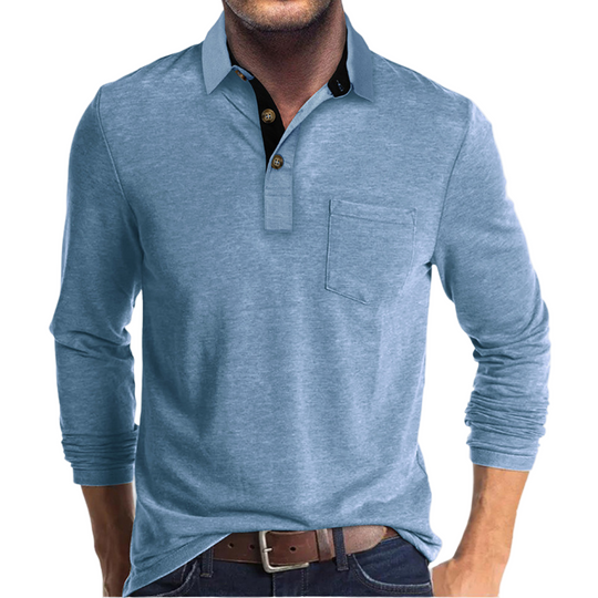 Miesten Trendikäs Poloshirt 0