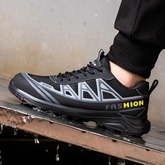 Miesten Turvakengät MaxGuard S3 Vedenpitävä Liukumaton Teräskärki 4