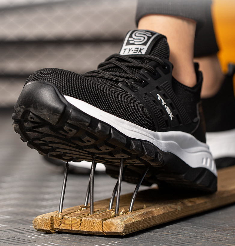 Miesten Työ- ja Turvajalkineet Ergonomisella Muotoilulla 8