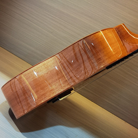 Miesten Ukulele Klassinen Mahonki Rungolla 2
