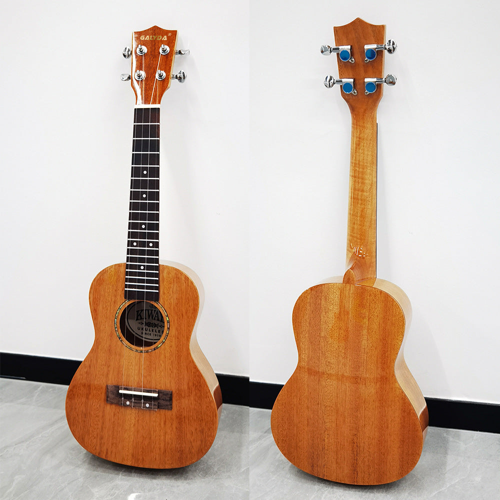 Miesten Ukulele Klassinen Mahonki Rungolla 6