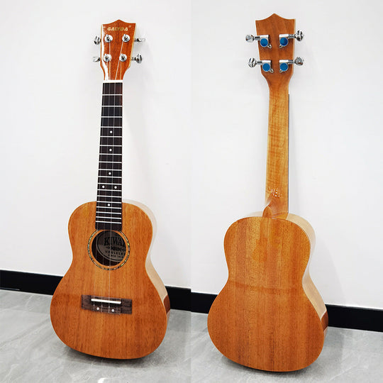 Miesten Ukulele Klassinen Mahonki Rungolla 6