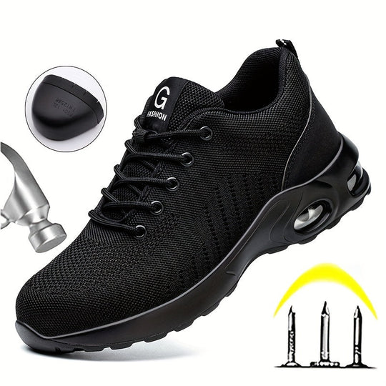 Miesten Urheilukengät Turvallisuus Sneaker Kevyt Mesh 0