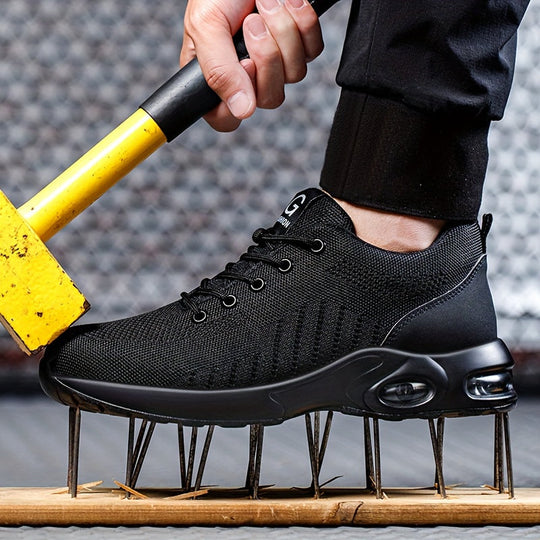 Miesten Urheilukengät Turvallisuus Sneaker Kevyt Mesh 2