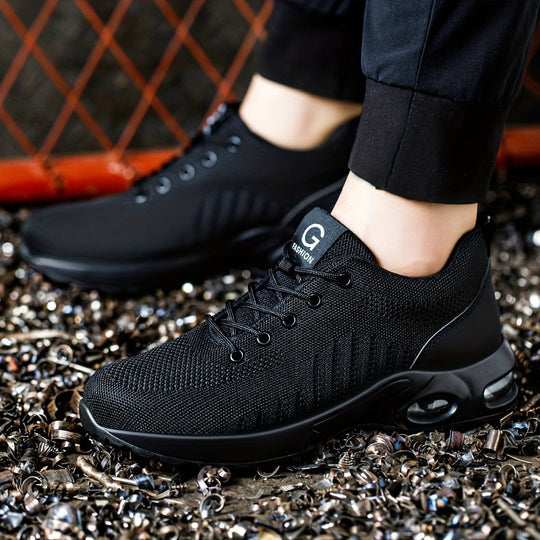 Miesten Urheilukengät Turvallisuus Sneaker Kevyt Mesh 6