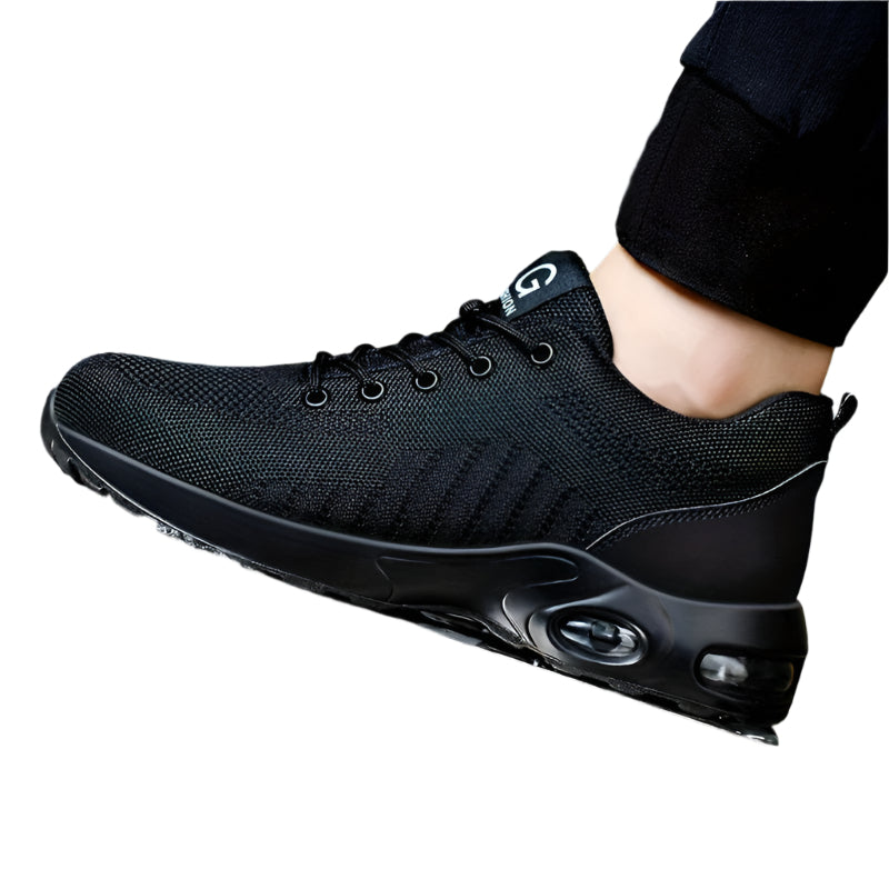 Miesten Urheilukengät Turvallisuus Sneaker Kevyt Mesh 7
