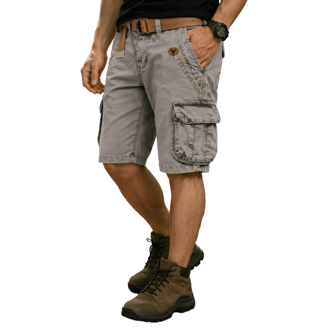 Miesten Utility Cargo -shortsit Mukavalla Istuvuudella 0