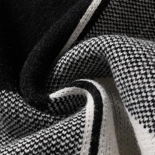 Miesten Varmasweater Trendikkäällä Muotoilulla 7