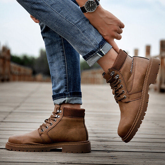 Miesten Vedenpitävät Saappaat Tyylikkäällä Muotoilulla 2