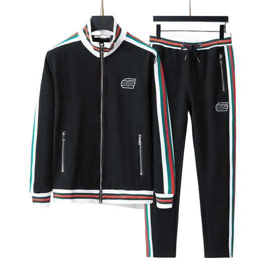 Miesten Verryttelypukusarja Urheilullisella Tyylillä 0