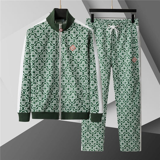 Miesten Verryttelypukusarja Urheilullisella Tyylillä 15