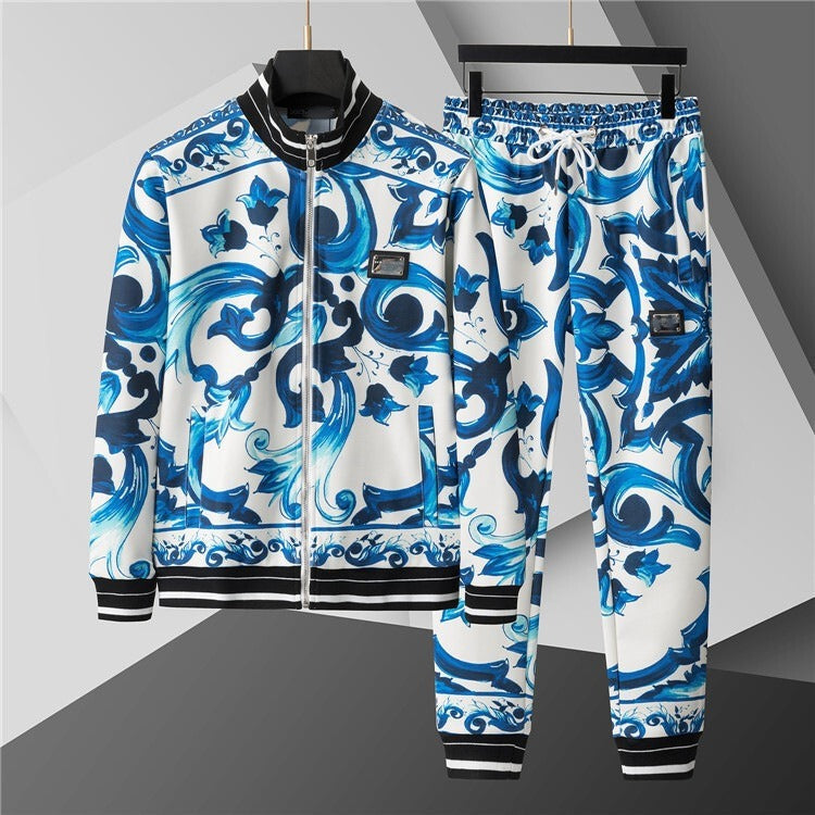 Miesten Verryttelypukusarja Urheilullisella Tyylillä 4