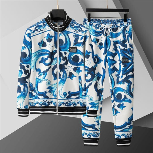 Miesten Verryttelypukusarja Urheilullisella Tyylillä 4