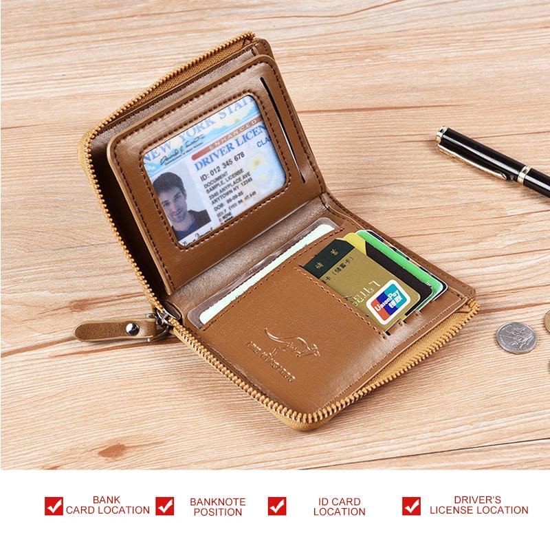 Miesten Vetoketjullinen Lompakko RFID-suojalla 7