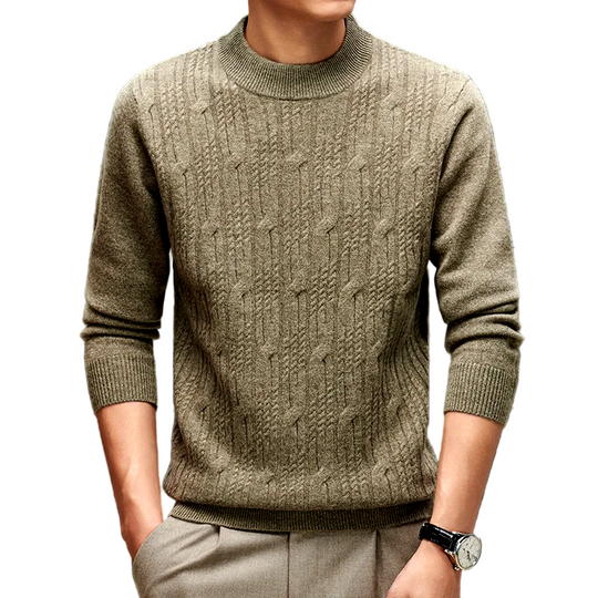 Miesten Villapaita Kevyt Tyylikäs Teksturoitu Neulonta 0