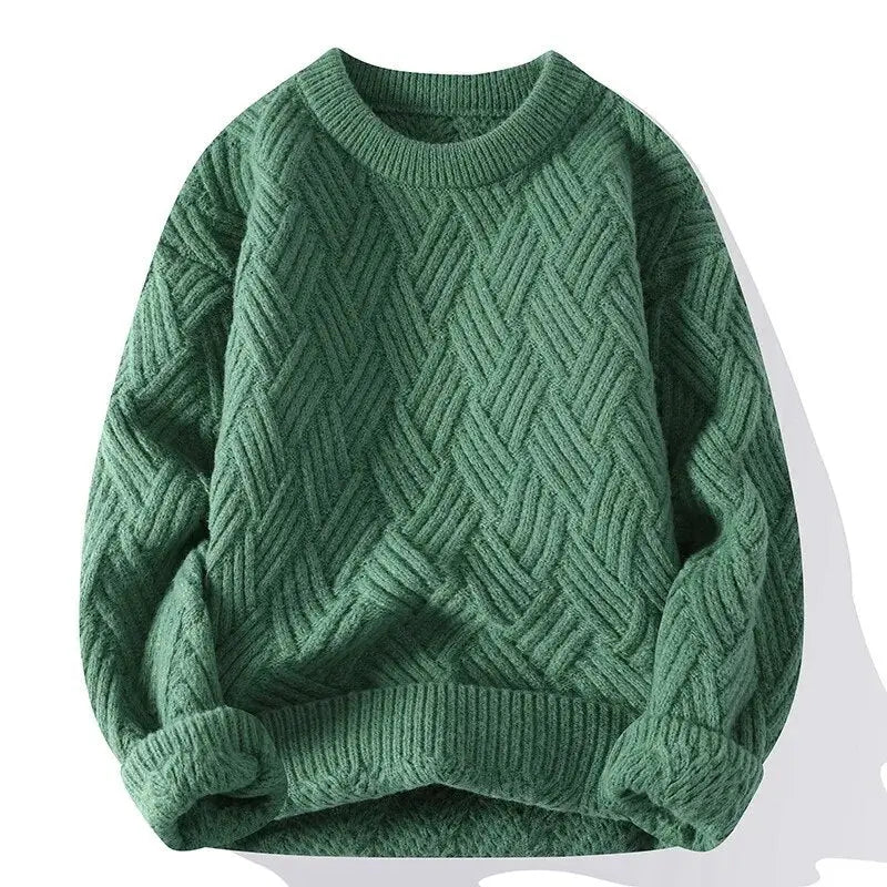 Miesten Vintage Casual Pusero 8