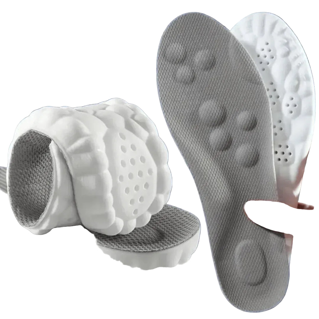 Miesten ja Naisten 4D Kengän Pohjalliset Mukautuva Tuki 0