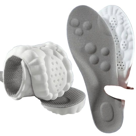 Miesten ja Naisten 4D Kengän Pohjalliset Mukautuva Tuki 0