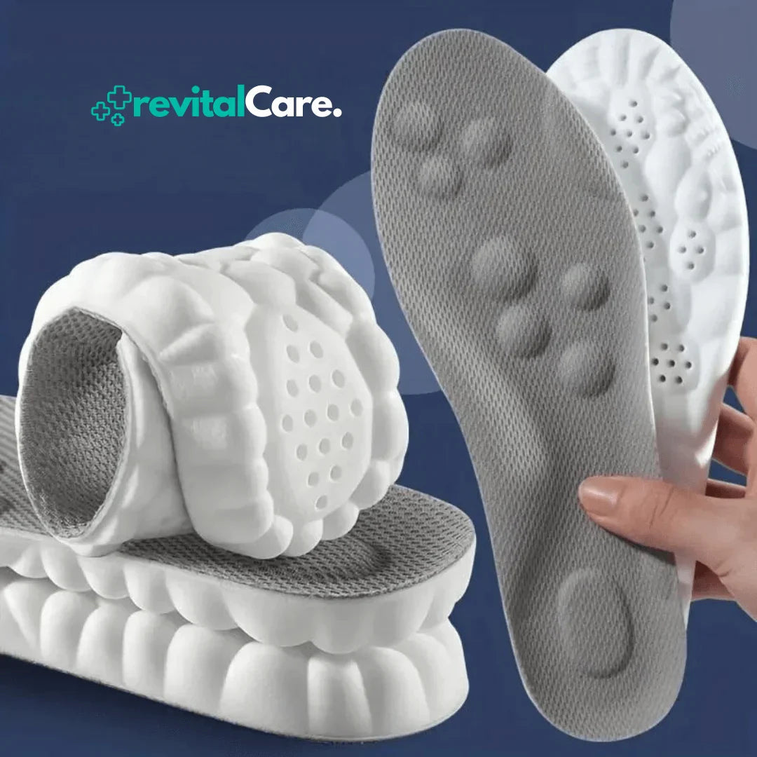 Miesten ja Naisten 4D Kengän Pohjalliset Mukautuva Tuki 2