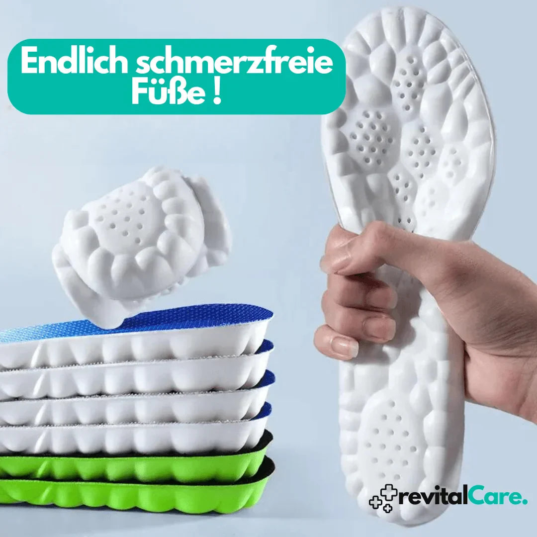 Miesten ja Naisten 4D Kengän Pohjalliset Mukautuva Tuki 3