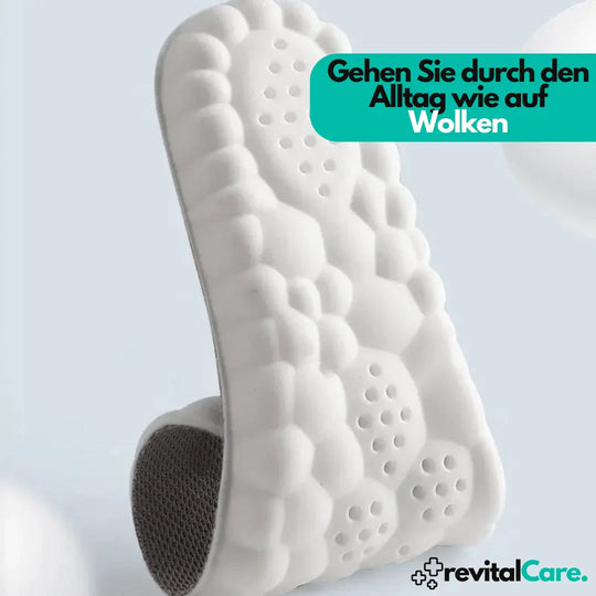 Miesten ja Naisten 4D Kengän Pohjalliset Mukautuva Tuki 4